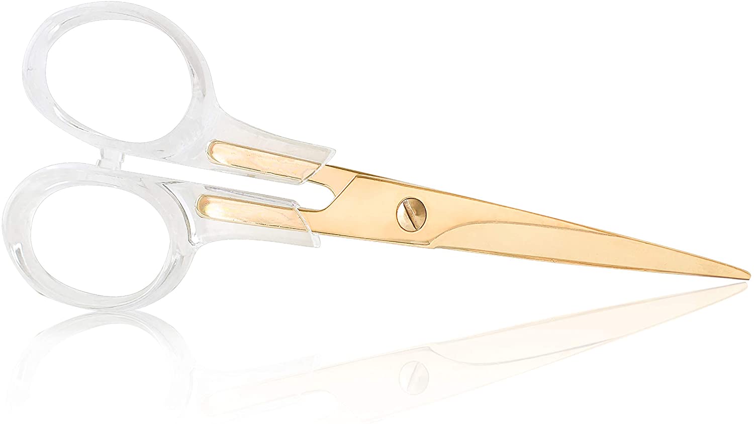 Heldig Stylish Acrylic Gold Stainless Steel Premium Multipurpose Scissors  for Office Home School Art Craft